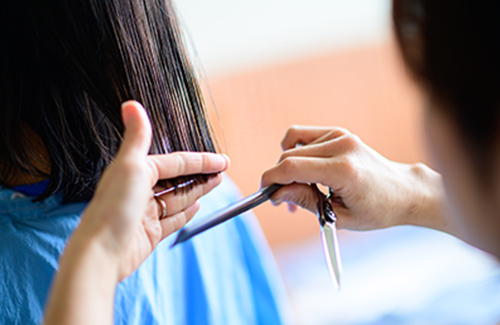 cutしているところ